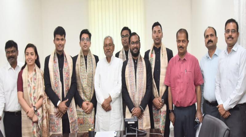 Indian Foreign Service Officer Trainees of 2022 batch paid a courtesy call on the Chief Minister