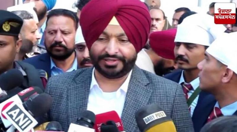 Union Minister of State Ravneet Singh Bittu reached Punjab CM House news in hindi