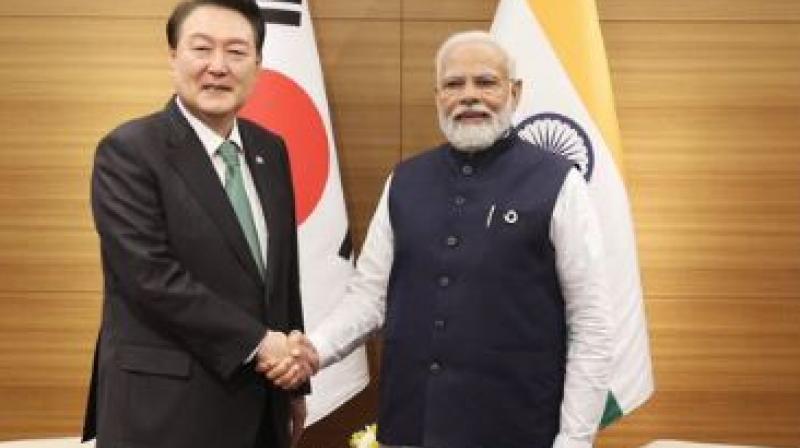 PM Modi holds bilateral talks with President of South Korea