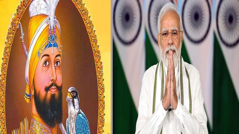 PM Modi pays tribute to Guru Gobind Singh on his birth anniversary