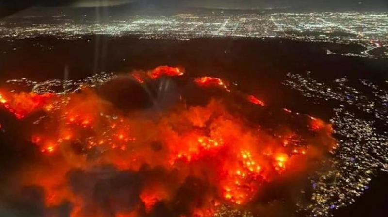 Los Angeles forest fire, 5 dead news in hindi