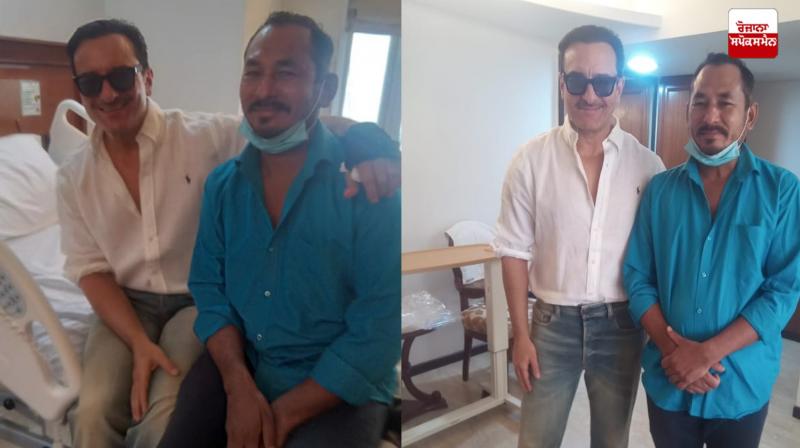 saif ali khan meets auto rikshaw driver news in hindi