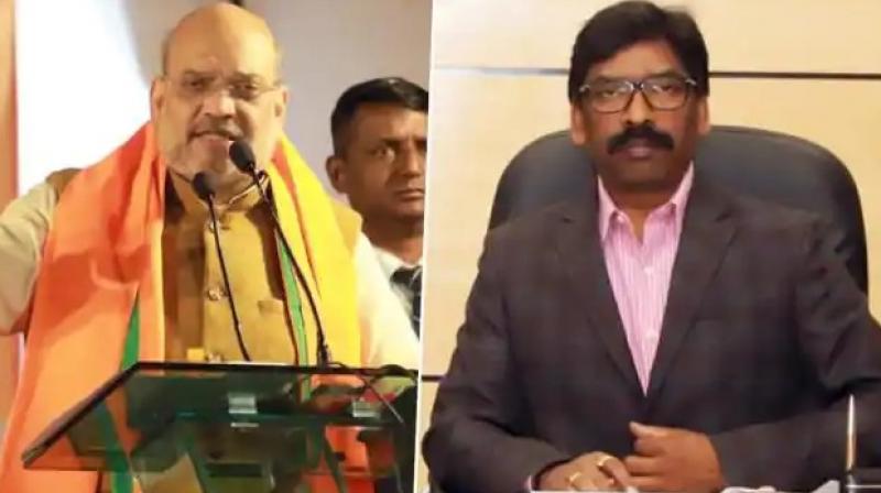 Hemant Soren has handed over the entire government of Jharkhand to robbers and brokers: Amit Shah