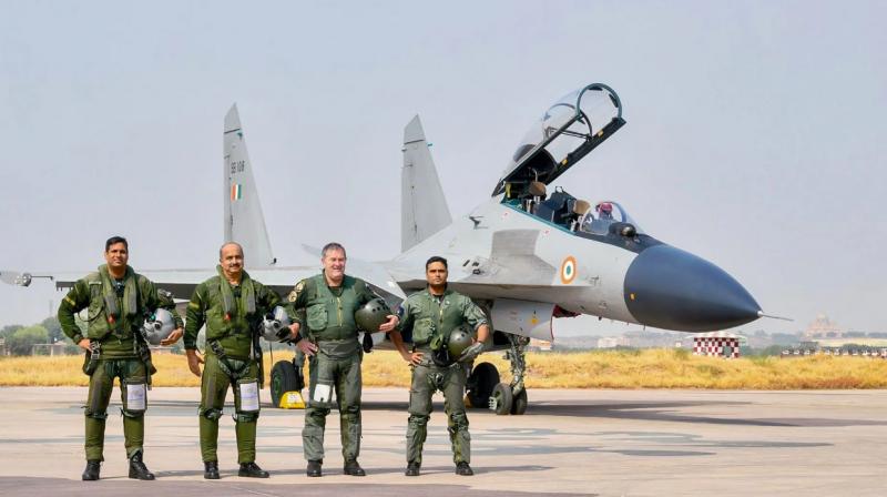 The first bilateral exercise between the air forces of India and Japan begins on January 12.