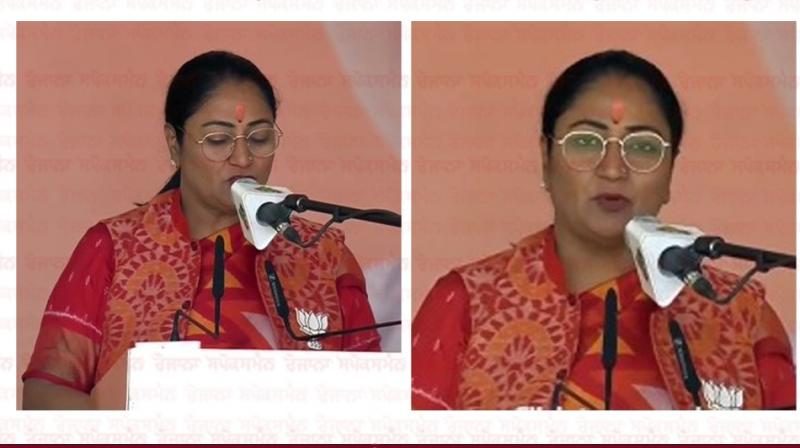 Rekha Gupta took oath as the Chief Minister of Delhi News In Hindi