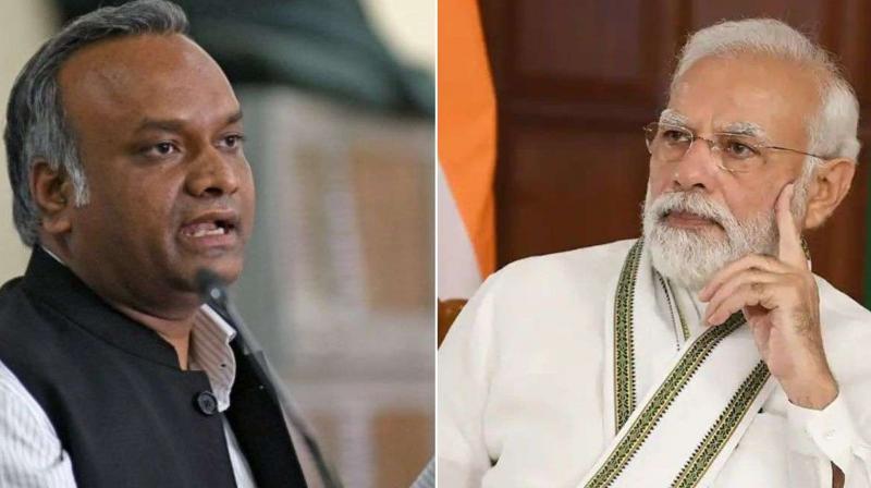 Priyank, son of Congress President Mallikarjun Kharge, called Prime Minister Modi 'incompetent'