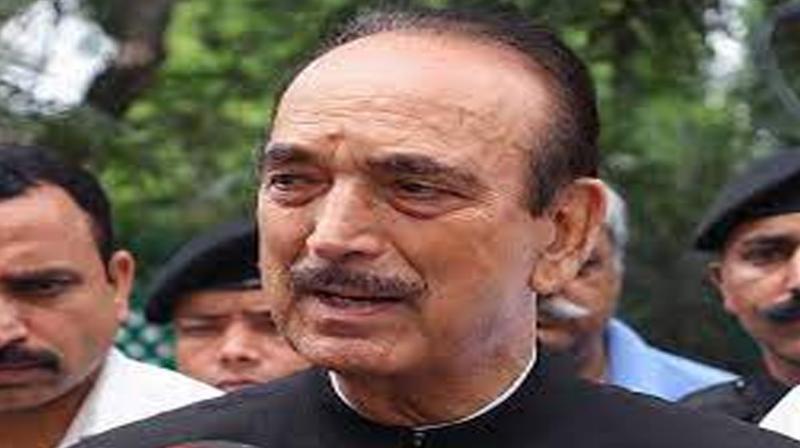  Ghulam Nabi Azad (file photo)