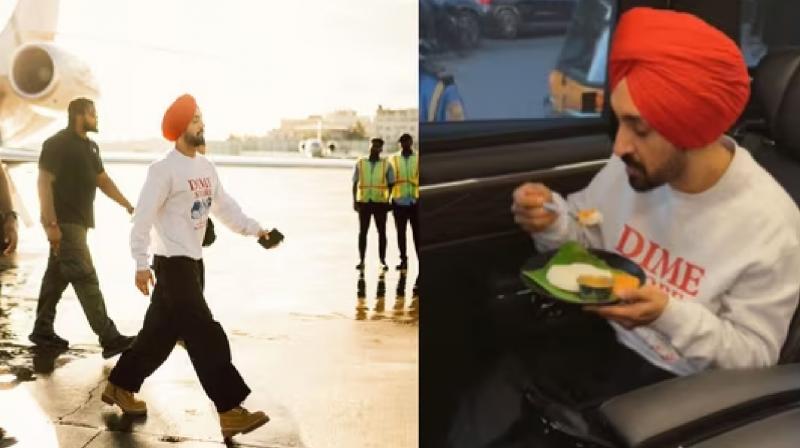 Diljit Dosanjh seen eating idli in Bengaluru before the concert news in hindi