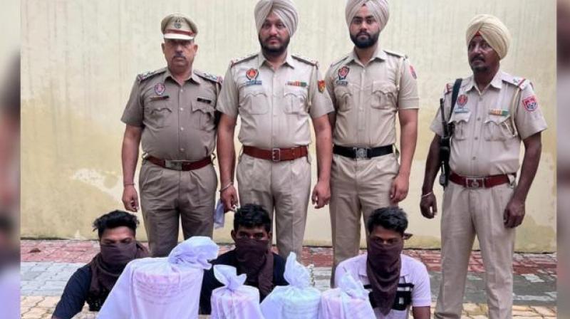  Amritsar Police has recovered 12 Kg Heroin and arrested 3 accused.