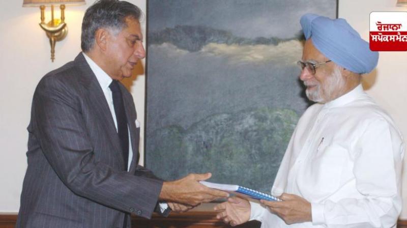 Dr.Manmohan Singh became emotional on Ratan Tata death news in hindi