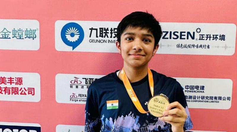 Tanvi Patri won Asian Under-15 title news in hindi