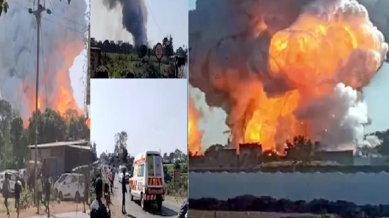 Madhya Pradesh: Harda firecracker factory Blast News in hindi