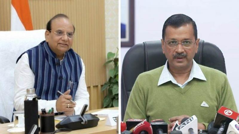 Delhi LG V.K. Saxena writes letter to CM Arvind Kejriwal to present CAG report in the budget session Big news In Hindi