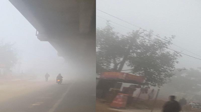 Zero visibility in Punjab, speed of vehicles reduced on roads news in hindi