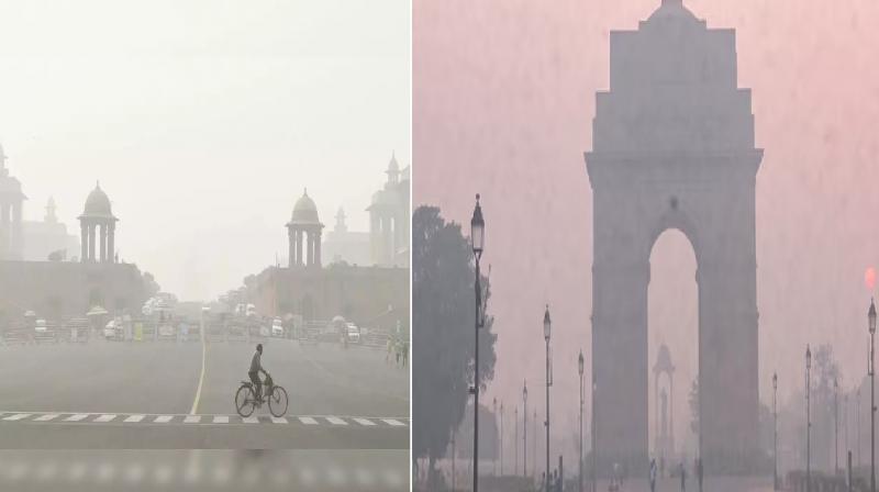 Fog Delhi-NCR, AQI at 399 in many areas news in hindi