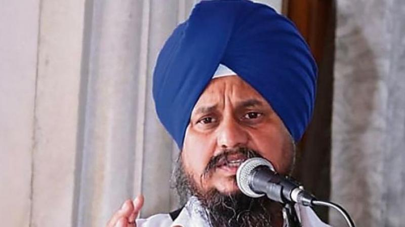 Jathedar Giani Harpreet Singh left Z security news in hindi