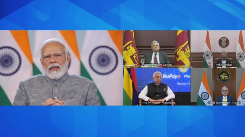 UPI payment News: PM modi launched UPI payment services in Sri Lanka, Mauritius