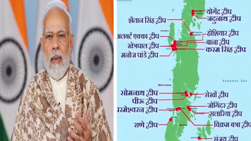 PM names 21 islands of Andaman and Nicobar after Param Vir Chakra winners