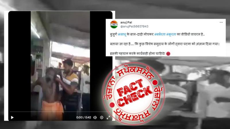 Fact Check: This video of assault with a monk is not recent but one year old