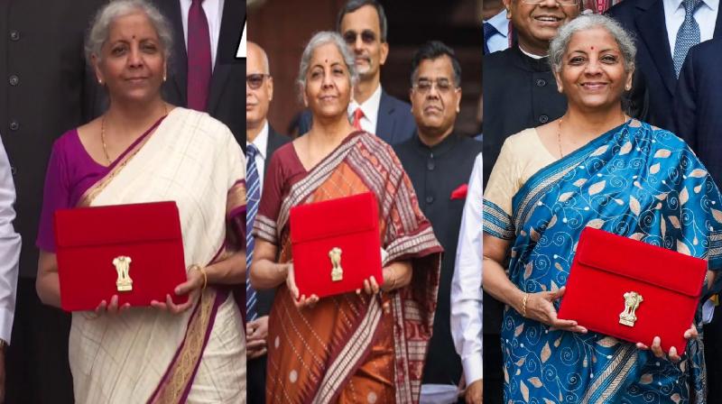 Meaning of Finance Minister Nirmala Sitharaman's Colour saree while presenting the budget?