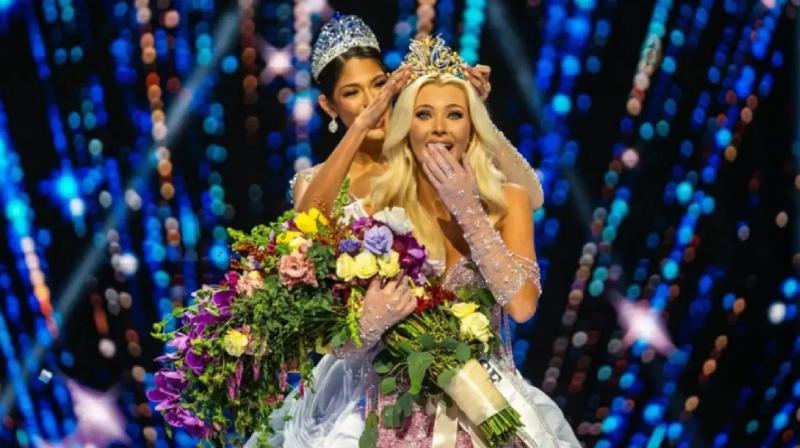 Denmark Victoria Kjaer won the 73rd Miss Universe crown news in hindi