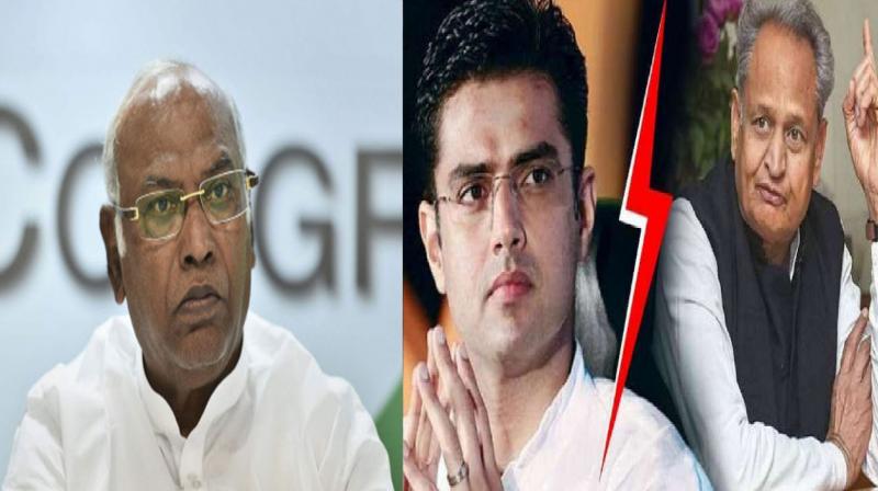 Kharge will meet Ashok Gehlot-Sachin Pilot today