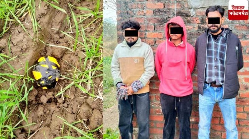 BSF arrested three smugglers with heroin worth crores in amritsar News in hindi