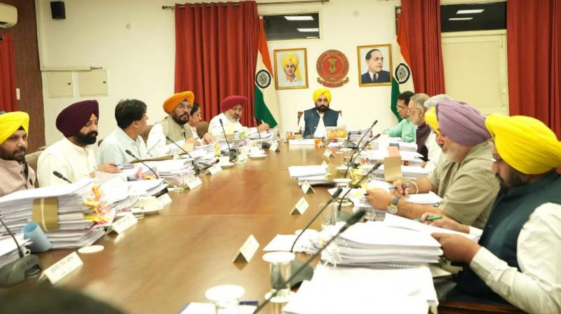 Punjab Government Cabinet Meeting Today News In Hindi (old photo)