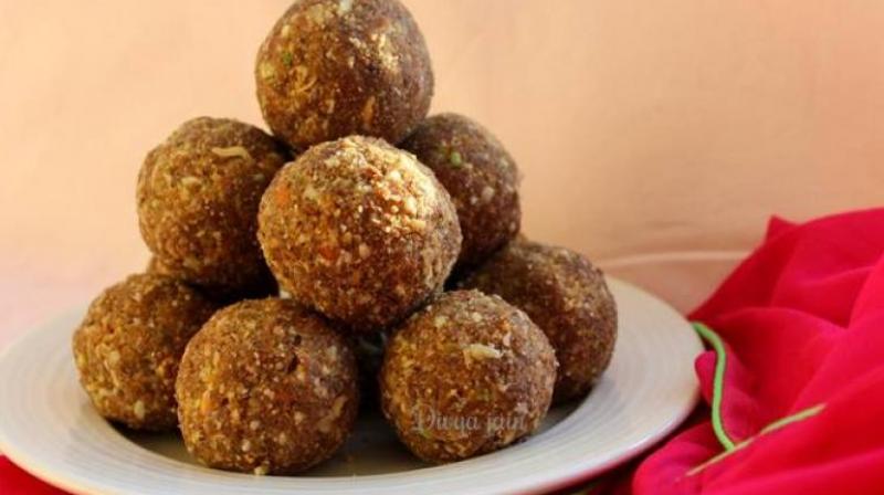 Sonth Laddu For Winter