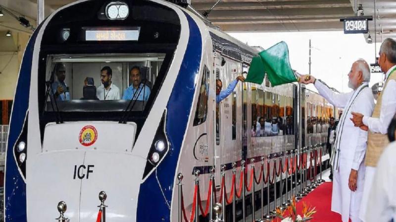 PM Modi flags off Howrah-NJP Vande Bharat Express