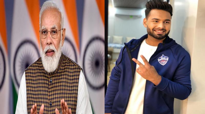 Rishabh Pant Car Accident: Prime Minister Modi wished Rishabh Pant to get well soon