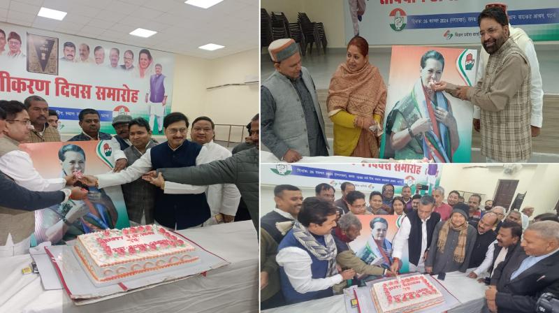 Sonia Gandhi 78th birthday celebrated with pomp news in hindi