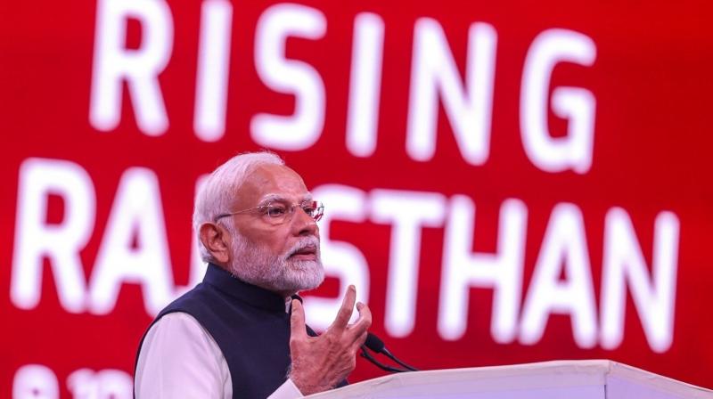 PM Modi inaugurates Rising Rajasthan Global Investment Summit news in hindi