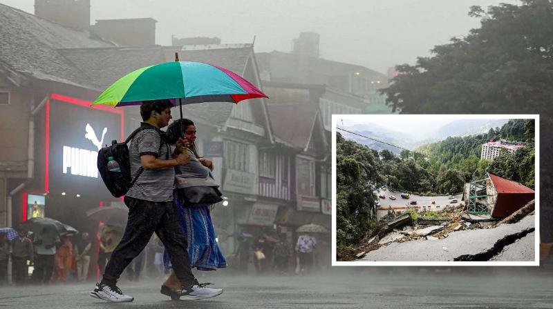 Rain in Himachal Pradesh, 40 roads of the state closed news in hindi