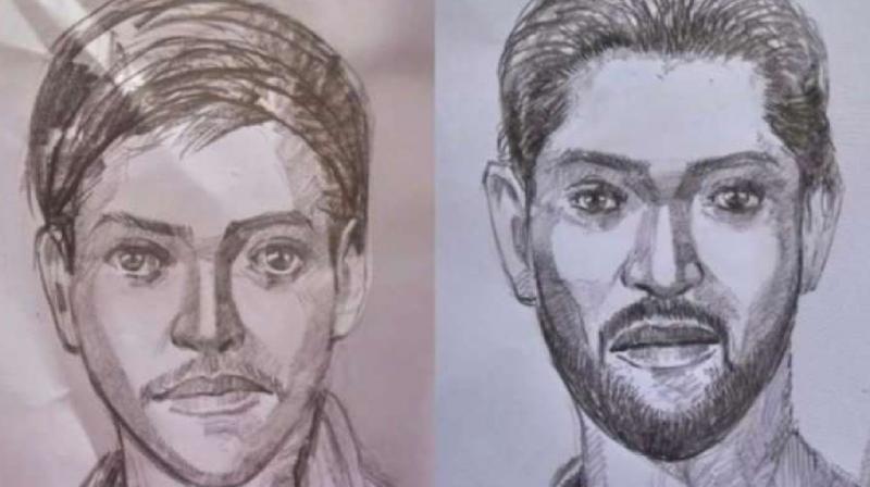 Photos of two suspects released in Pune gang rape case news in Hindi