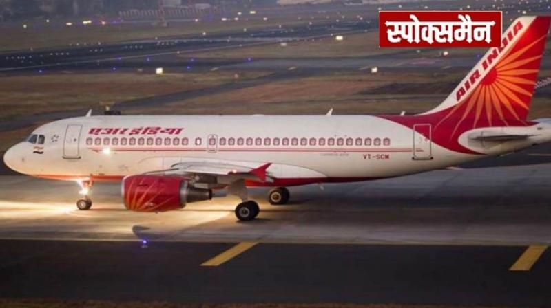 Dangerous landing of Air India flight in Gwalior news in hindi 