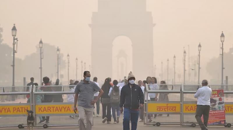 Delhi Air Pollution Air quality 'very poor', AQI at 373 News In Hindi