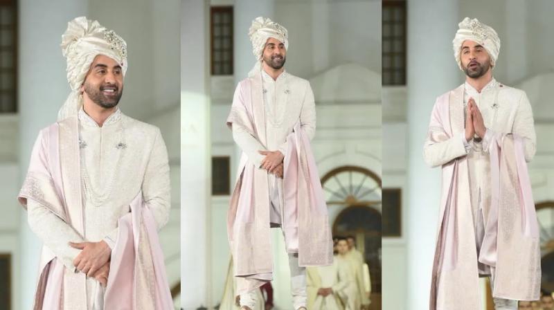 Ranbir Kapoor Became Groom, Sherwani And Turban New Look News In Hindi