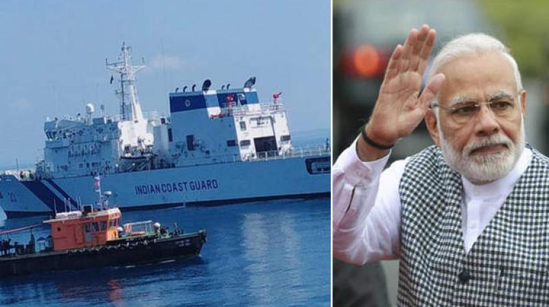 PM congratulates Indian Coast Guard on its Raising Day