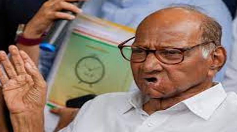 Sharad Pawar denies split in NCP; Said: Ajit Pawar will remain the leader of the party(file photo)