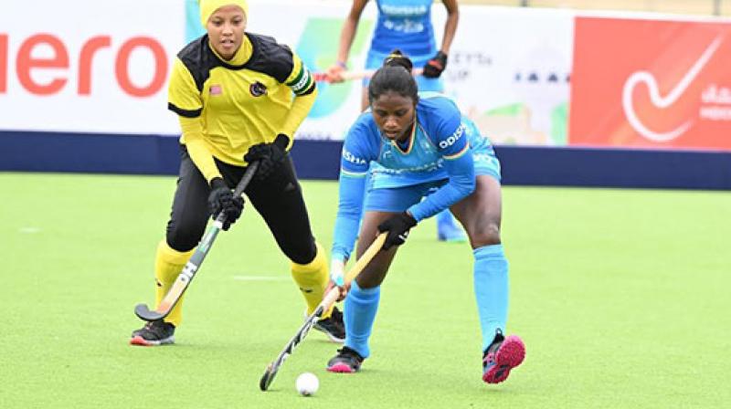 Indian women's hockey 5 team beat Malaysia 7-2