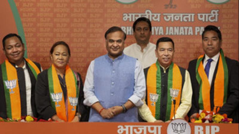 Meghalaya MLA Join BJP: Four MLAs of Meghalaya joined BJP, next year ..