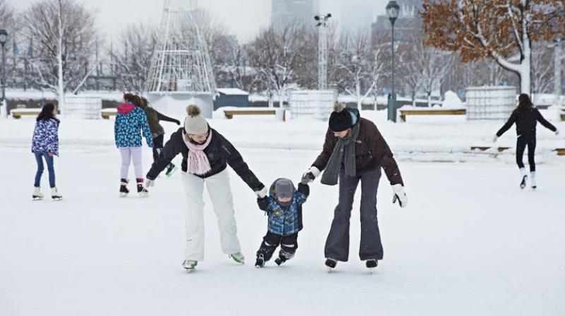 Himachal Pradesh: Ice skating started in Shimla, people were waiting