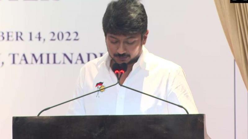 Chennai: Udhayanidhi Stalin takes oath as Tamil Nadu minister