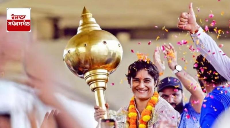 Haryana Election News  Vinesh Phogat wins from Julana news in hindi 