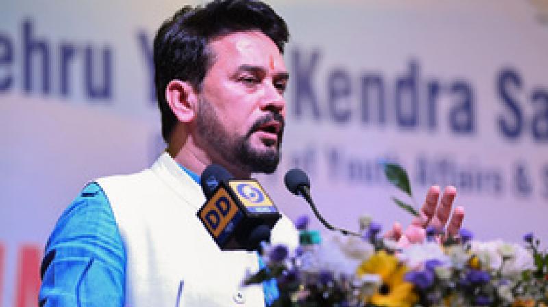 Law and order collapse in Punjab, state government sleeping: Anurag Thakur