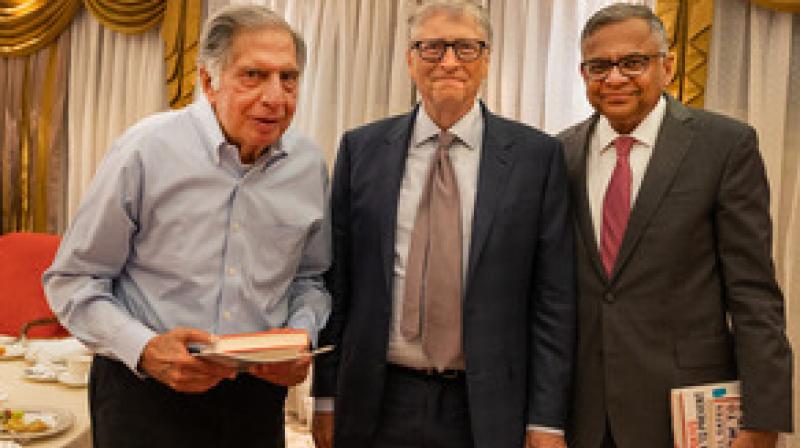 Bill Gates praised India's progress in various fields (फोटो साभार PTI)