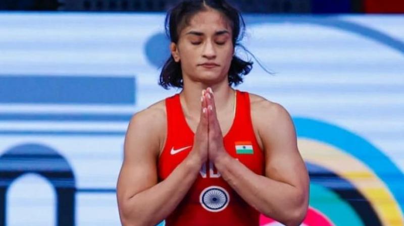 Vinesh Phogat breaks silence on disqualification!