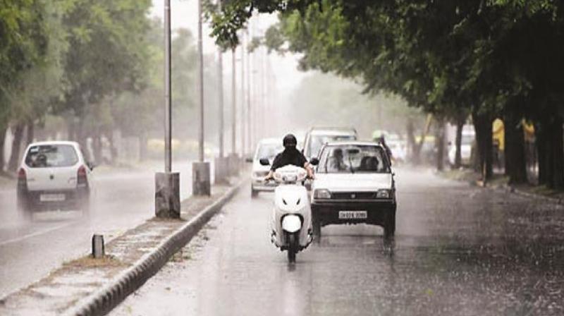 rain in Mohali, relief to people from humidity news in hindi