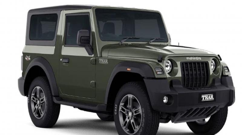 Mahindra Thar launches a new Deep Forest color variant news in hindi